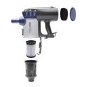 ASPIRADORA VERTICAL MOD. SS-16117 GRIS/AZUL