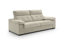 SOFA CAMA ITALIANO MD. KATA 140X190 14 CM TPZ NATURA C-03 SAND