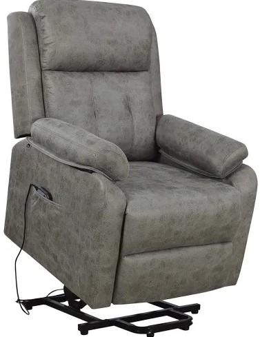SILLON RELAX POWER LIFT MOD. NEW YORK TPZ MAGNOLIA CEMENTO