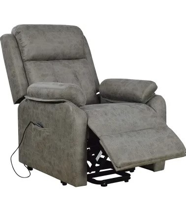 SILLON RELAX POWER LIFT MOD. NEW YORK TPZ MAGNOLIA CEMENTO